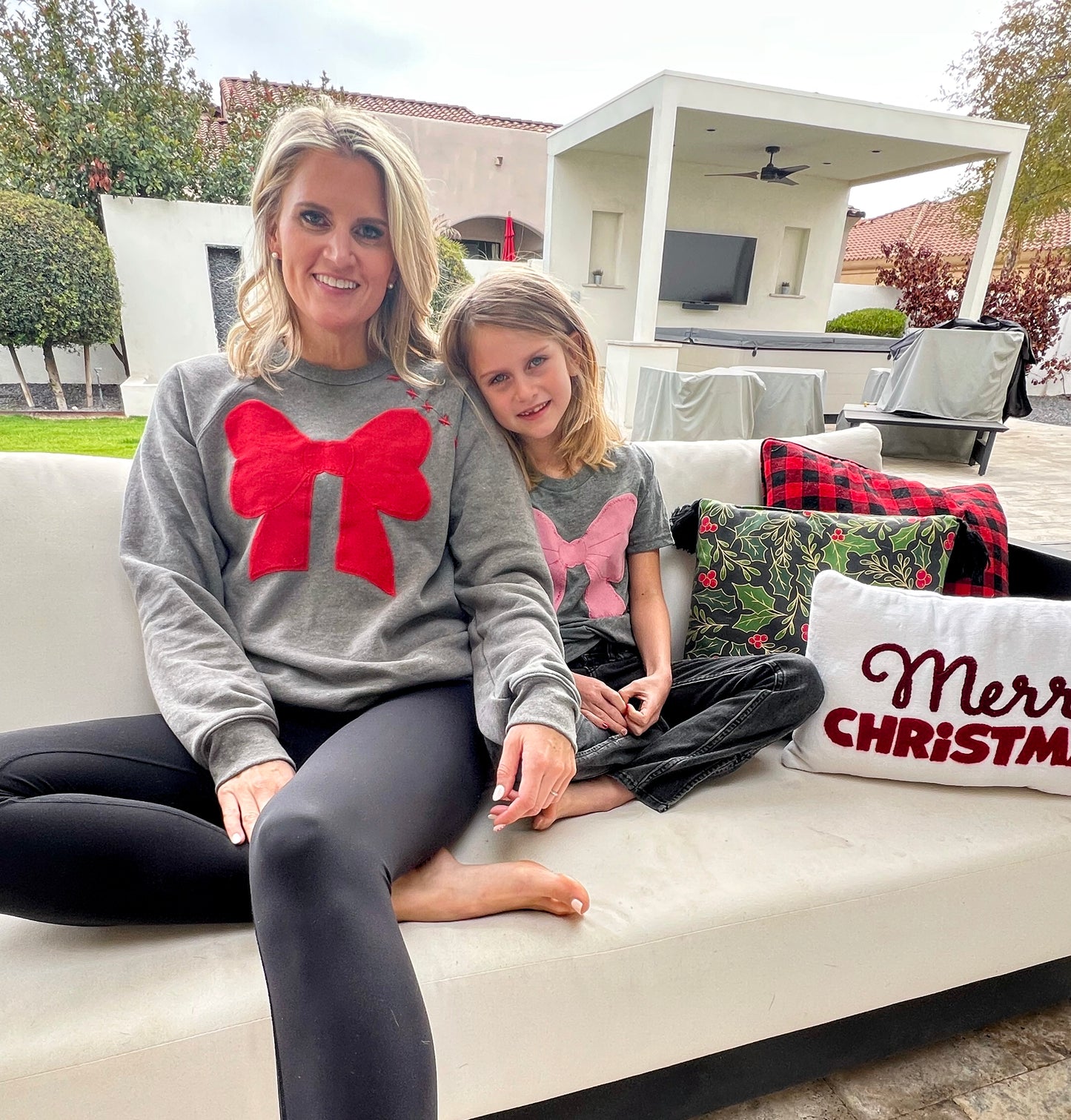 Adult & Kid's BOW Sweatshirt