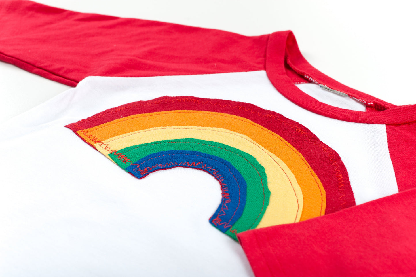 Kid's RAINBOW Raglan T-Shirt