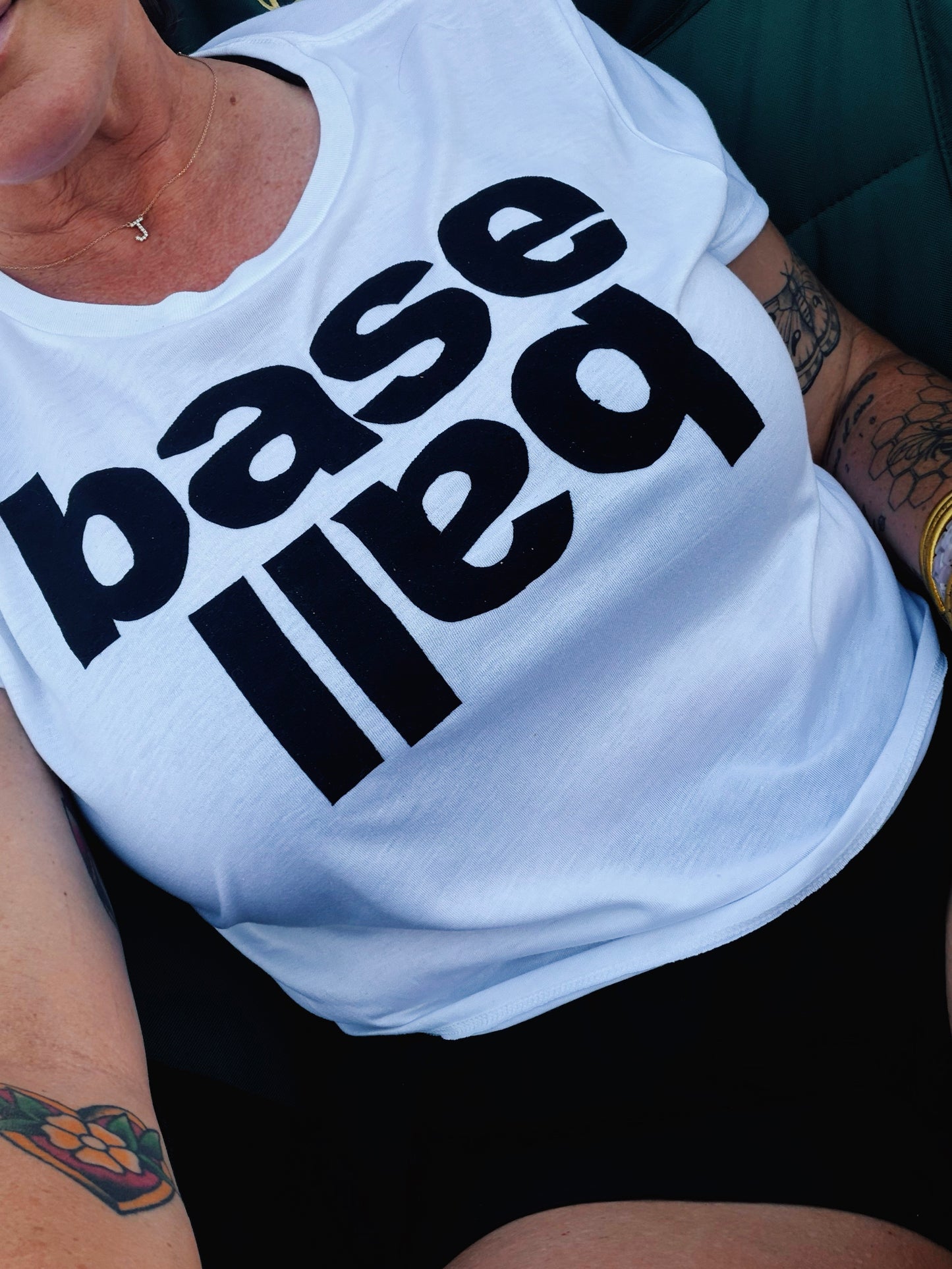 BASEball Sweatshirt and Cropped Tee