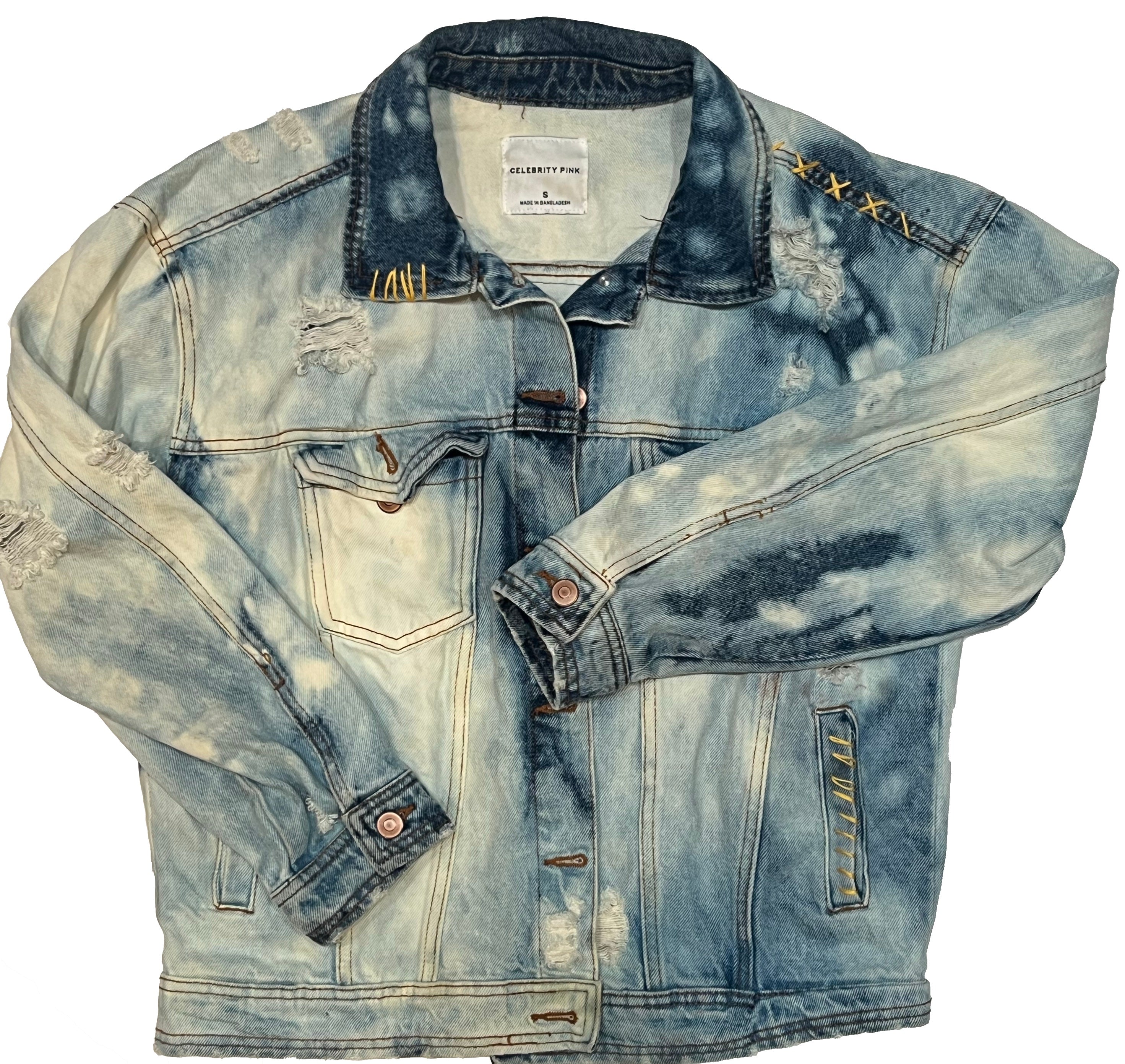 Pittsburgh Steelers Denim Jacket J la la Designs