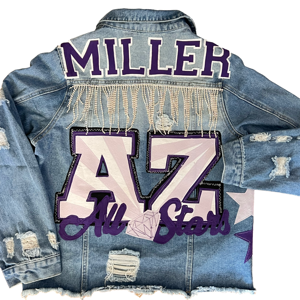 Adult CUSTOM AZ All-Stars Denim Jacket