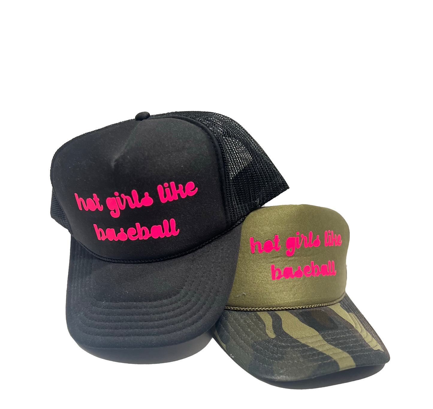 Hot Girls Like Baseball Trucker Hat