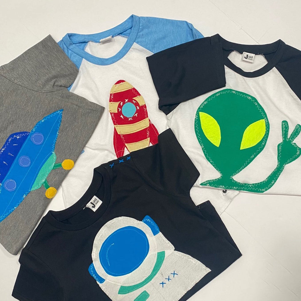 Kid's ALIEN Raglan  T-Shirt