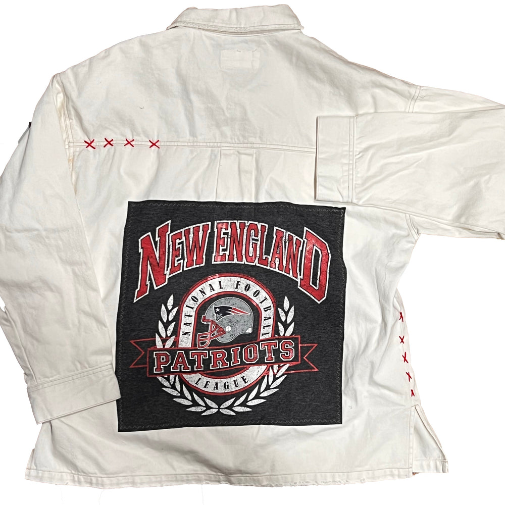 New England Patriots Denim Jacket