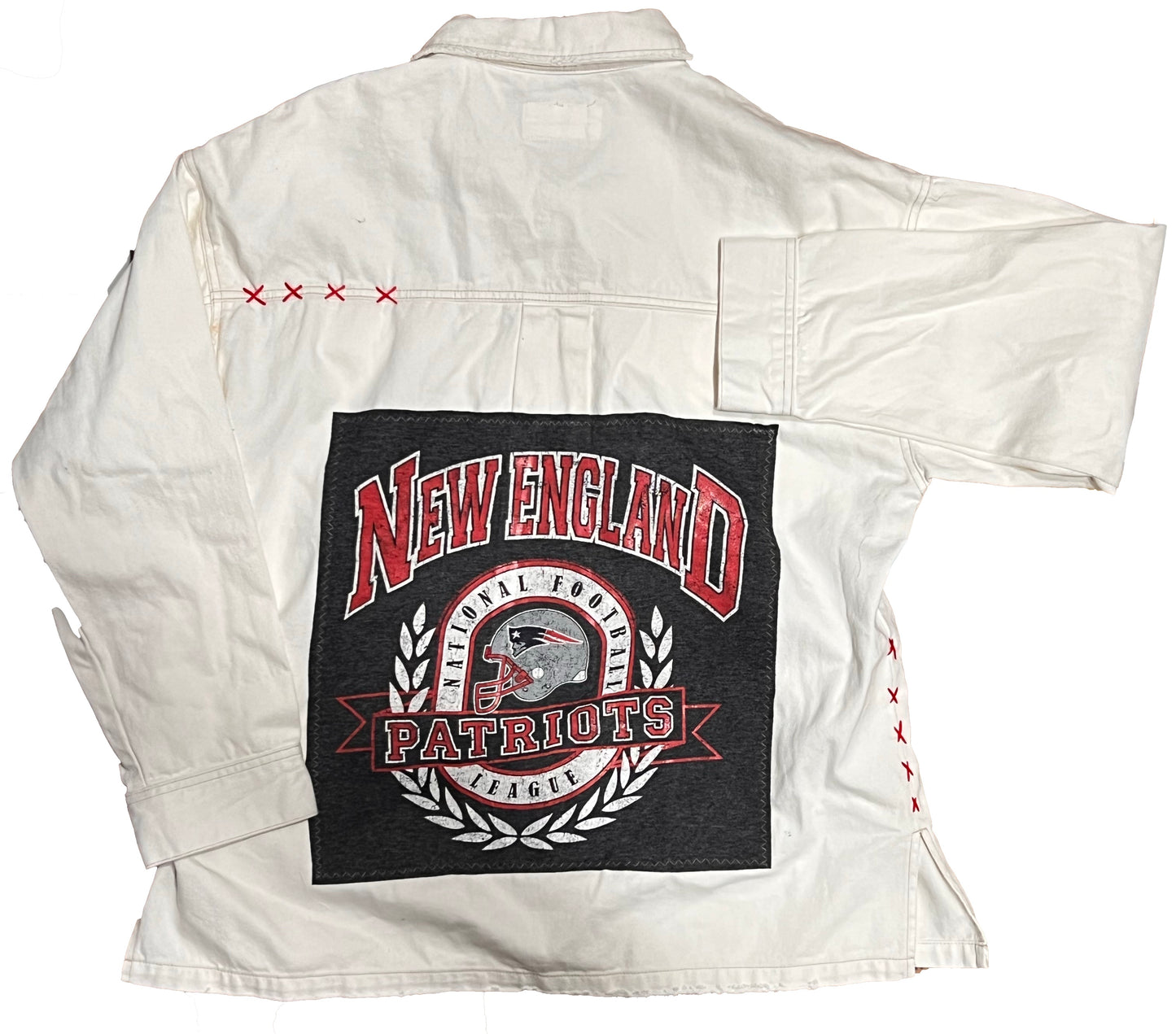 New England Patriots Denim Jacket