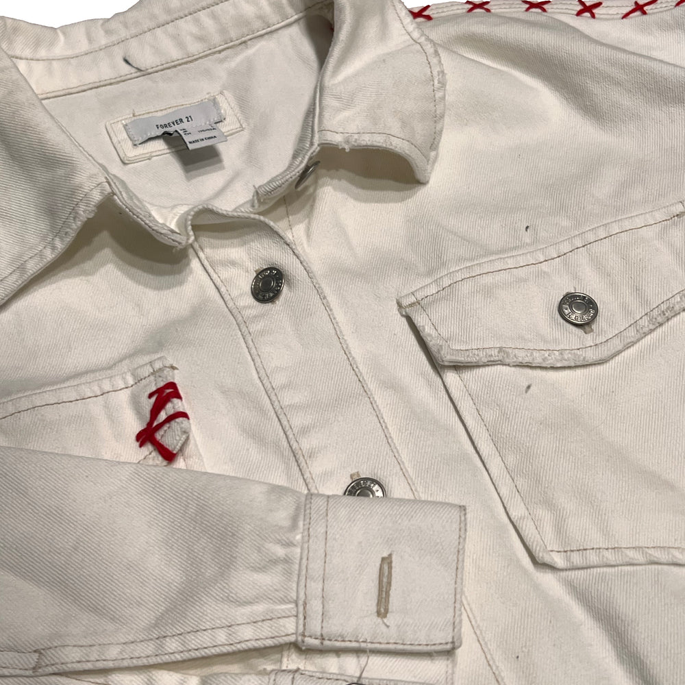 New England Patriots Denim Jacket
