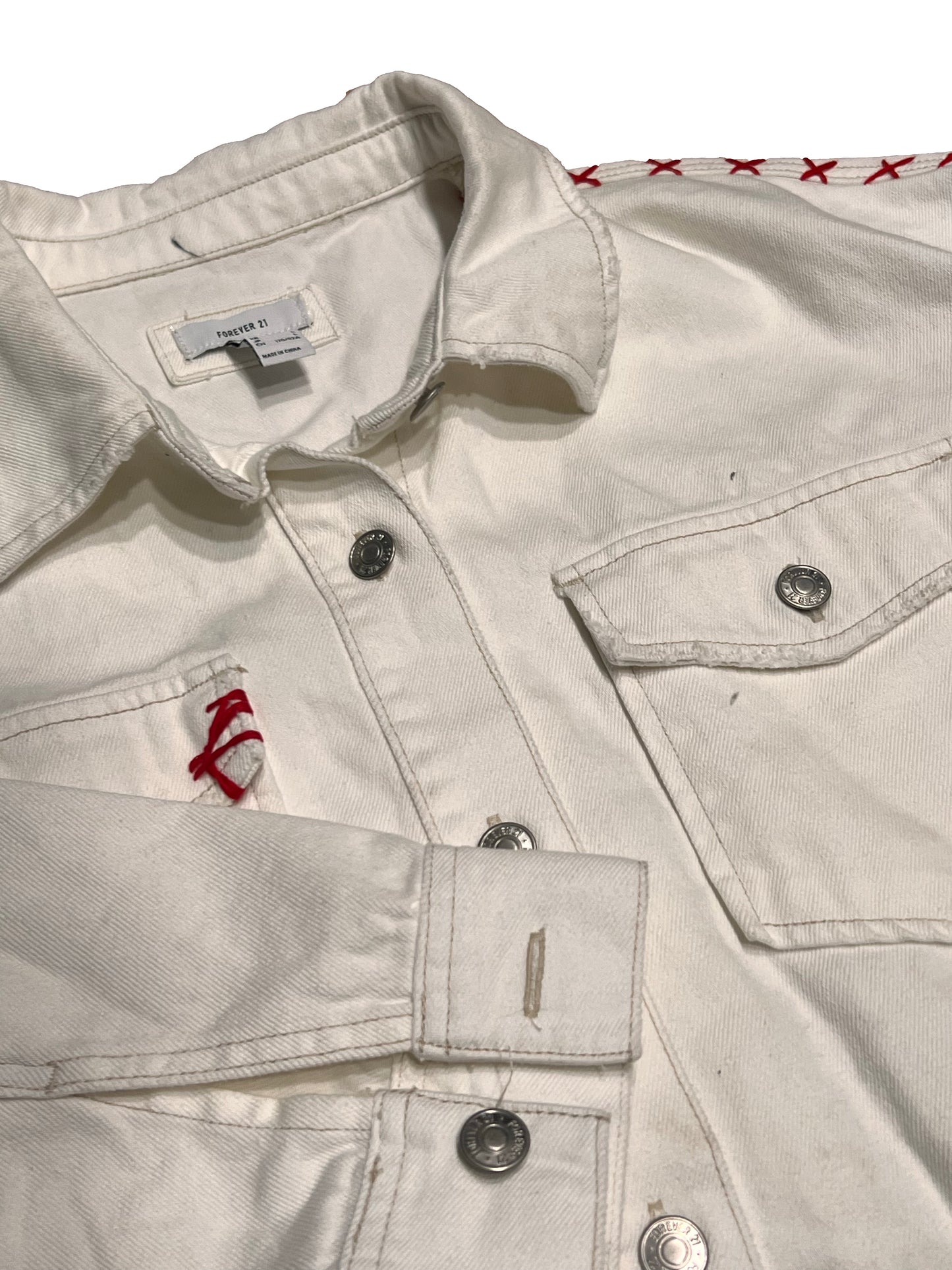 New England Patriots Denim Jacket